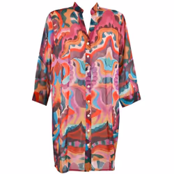 Robe chemise femme Red Point Romina - L