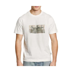 T-shirt Blanc Homme Pepe jeans Connor