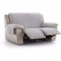 Housse de canapé pratique Relax X 2 Norvège sur mesure - Matériau : 100 % polyester. - Couleur : INCOLORE - Nettoyage et entr ...