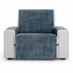Housse de Canapé Pratique Mod/2 Turin 1Plz. C/3 - Matériau : 100 % polyester - Couleur : 03-BLEU - Nettoyage et entretien : L ...