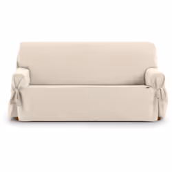 Housses de Canapé Mod/6 Universel Levante 2Plz. C/1 - Matière : 35 % polyester, 65 % coton - Couleur : 01-BEIGE - Nettoyage e ...