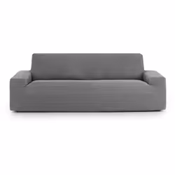 Housse de canapé 4 places Mod/7 Thor 4 Plz. C/16 - Matériau : 50 % polyester, 36 % coton, 14 % élastomère - Couleur : 16-GRIS ...