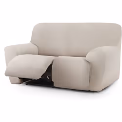Housse de canapé Premium Jaz Relax canapé 3 places x 2 C/11 - Matière : 40% polyester, 50% coton, 10% élastomère - Couleur : ...