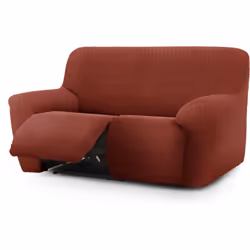 Housse de canapé Premium Jaz Relax, canapé 3 places x 2 C/9 - Matière : 40% polyester, 50% coton, 10% élastomère - Couleur :  ...