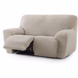Housse de canapé Premium Roc Sofa Relax 3 places X 2 C/0 - Matière : 55% polyester, 35% coton, 10% élastomère - Couleur : 00- ...