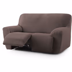 Housse de canapé Premium Roc Sofa Relax 3 places x 2 C/7 - Matière : 55% polyester, 35% coton, 10% élastomère - Couleur : 07- ...