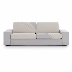 Housse de coussin pour canapé, taille M (55-75 Cm.) Bronx C/0 - Matériau : 94 % polyester, 6 % élastomère - Couleur : 00-BRUT ...