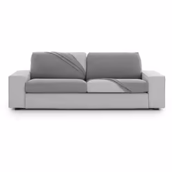Housse de coussin pour canapé, taille M (55-75 Cm.) Bronx C/6 - Matériau : 94 % polyester, 6 % élastomère - Couleur : 06-GRIS ...