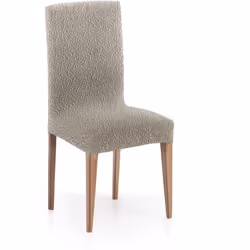 Pack 2 Housse de Chaise Roc avec Dossier Premium C/11 - Matière : 55% polyester, 35% coton, 10% élastomère - Couleur : 11-VIS ...