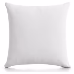 Coussin de couverture Lift Quadrant 45 X 45 C/0 sans remplissage - Matière : 35 % polyester, 65 % coton - Couleur : 00-BLANC  ...