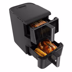 Cecotec Cecofry DuoLevel 10000 DuoSize Window Friteuse à air chaud Double 10L 2000W Noir - Vue supplémentaire 2