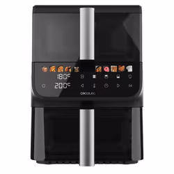 Cecotec Cecofry DuoLevel 10000 DuoSize Window Friteuse à air chaud Double 10L 2000W Noir - Vue supplémentaire 4