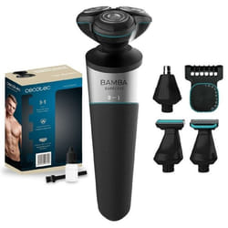 Cecotec Rasoir Multigrooming 5 en 1 PrecisionCare Multigrooming 5in1. Batterie au Lithium Autonomie 60 min Lames en Acier