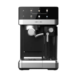 Cafetière Express Semi-automatique Tactile Cecotec Avec Réservoir De Lait Power Espresso 20 Touch & Cream. 1350w, Système Thermoblock