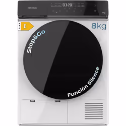 Ce sèche-linge d'une capacité de 8 kg permet de sécher de grandes quantités de linge en un seul cycle, optimisant ainsi le te ...