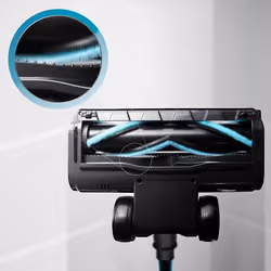 Cecotec Conga Rockstar RS50 Aspirateur balai Batterie Sec Sac à poussière 0,5 L 400 W Noir, Bleu 2200 Ah - Vue supplémentaire 8