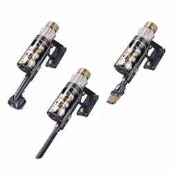 Cecotec Conga Rockstar RS90 Pet Flex Aspirateur balai Batterie Sec Sac à poussière 0,5 L 600 W Noir, Bleu 2500 Ah - Vue supplémentaire 3