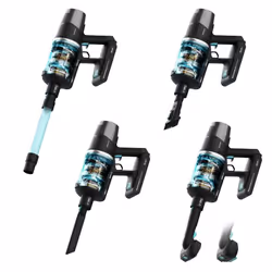 Cecotec Conga Rockstar RX50 Aspirateur balai Batterie Sec Sans sac 750 W Noir, Bleu 3 Ah - Vue supplémentaire 2