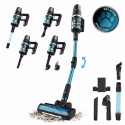 Cecotec Conga Rockstar RX50 Aspirateur balai Batterie Sec Sans sac 750 W Noir, Bleu 3 Ah - Vue supplémentaire 3