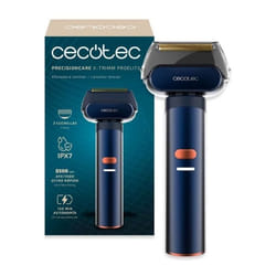 Rasoir à Lame Professionnel Cecotec PrecisionCare X-Trimm ProElite. Aluminium 8500RPM 3 Lames en Titane 3 Vitesses