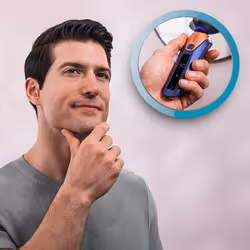 Cecotec PrecisionCare Saphire Pro Rasoir rotatif Bleu, Noir - Vue supplémentaire 5