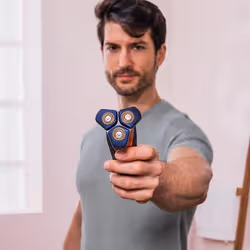 Cecotec PrecisionCare Saphire Pro Rasoir rotatif Bleu, Noir - Vue supplémentaire 6