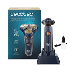 Cecotec PrecisionCare Aluminium Pro Rasoir rotatif Bleu