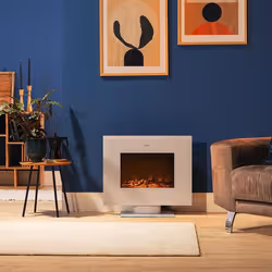 Cecotec ReadyWarm 2710 Design Flames Intérieure Cheminée autonome Electrique Blanc - Vue supplémentaire 3