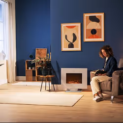 Cecotec ReadyWarm 2710 Design Flames Intérieure Cheminée autonome Electrique Blanc - Vue supplémentaire 4