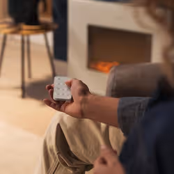 Cecotec ReadyWarm 2710 Design Flames Intérieure Cheminée autonome Electrique Blanc - Vue supplémentaire 5