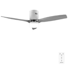 Cecotec EnergySilence Aero 5650 Ventilateur de plafond avec lumière blanche et transparente 40 W moteur CC diamètre 132 cm