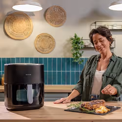 Cecotec Cecofry&Grill Duoheat 6500 Friteuse à air chaud 6,5L 2200W Noir - Vue supplémentaire 6