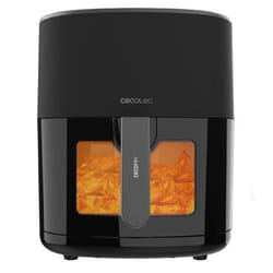 Cecotec Freidora de Aire sin Aceite 65L Cecofry Fantastik Window 6500. 1700W Ventana Visualización Tecnología PerfectCook