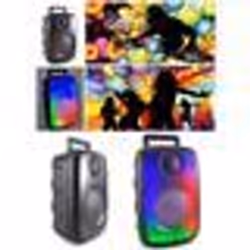 Enceintes Portable Karaoke - FIRE02 - 150W - Bluetooth 5.1 - LED RGB - TWS