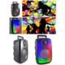 Enceintes Portable Karaoke - FIRE02 - 150W - Bluetooth 5.1 - LED RGB - TWS