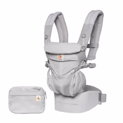 Ergobaby OMNI 360, Porte-bébé souple, Garçon/Fille, Gris