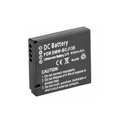 Amsahr - BT-PANDMWBCJ13-1CT Numérique Remplacement Caméra/Caméscope Batterie pour Panasonic Dmw-Bcj13/Dmw-Bcj13Pp/Dmw-Bcj13E/Lx5/Lx5/Lx5K Gris