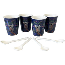 Coffret koala de 4 Gobelets Expresso par michelle allen