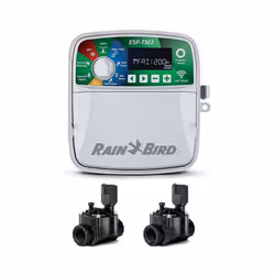 Programmateur d'arrosage automatique Électrique ESP-TM2 4 zones Intérieur Rain Bird 2 Électrovannes 100HV 24V 1 Caractéristiq ...