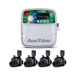 Programmateur d'arrosage automatique Programmateur d'irrigation automatique électrique ESP-TM2 4 zones Rain Bird intérieur 4  ...