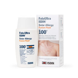 ISDIN FotoUltra Solar Allergy Fusion Fluid SPF 100+ Crème d’écran solaire Visage et corps Adultes