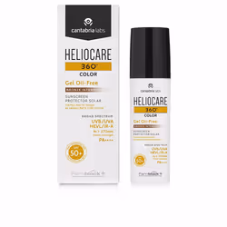 Heliocare 360° Color crème solaire avec gel colorant sans huile SPF50+ #Bronze intense