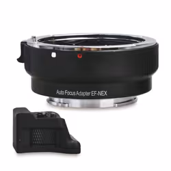 Fotima FT-EF-NEX-B, Canon EF, Canon EF-S, Sony E, Noir