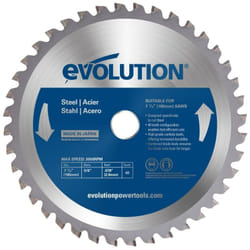 Evolution - M185TCT-40CS : Lame acier 185mm 40 dents