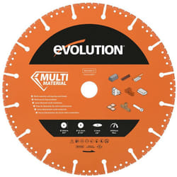 Evolution - Disque diamant multi-matériaux segmenté 230mm alésage 22,2mm pour Disqueuse