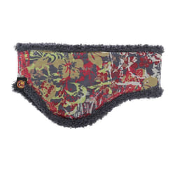 Bandeau réversible avec doublure polaire type Headband 46100 pour homme-femme-Bleu à motifs-bleu