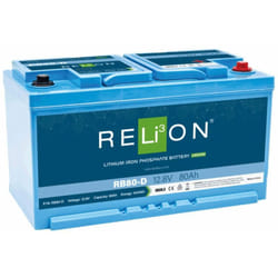 Batterie Lithium relion Capacité totale (a) - 80, Modèle - Batterie 80Ah Lithium