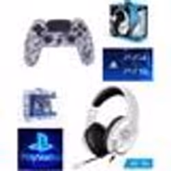 Manette PS4 Bluetooth - Spirit of Gamer - PRO-H3 - Camouflage Blanc - 3.5 JACK - Sans fil