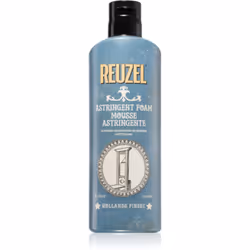 Le produit après rasage Reuzel Astringent Foam apaise la peau de votre visage et lui permet de se régénérer.