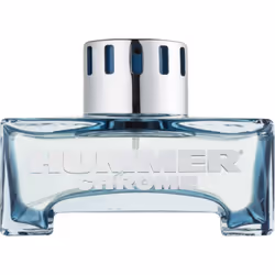 Laissez l’eau de toilette Hummer Chrome crier haut et fort que l’homme qui vient d’arriver obtient toujours tout ce qu’il dés ...